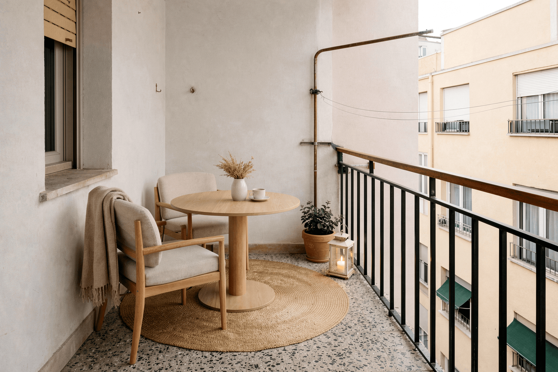 Terraza amueblada con Viupik