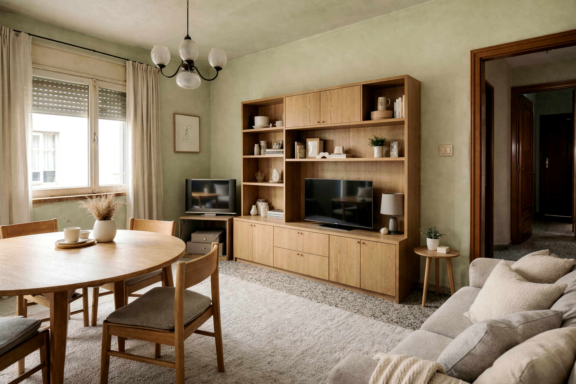 Salón render